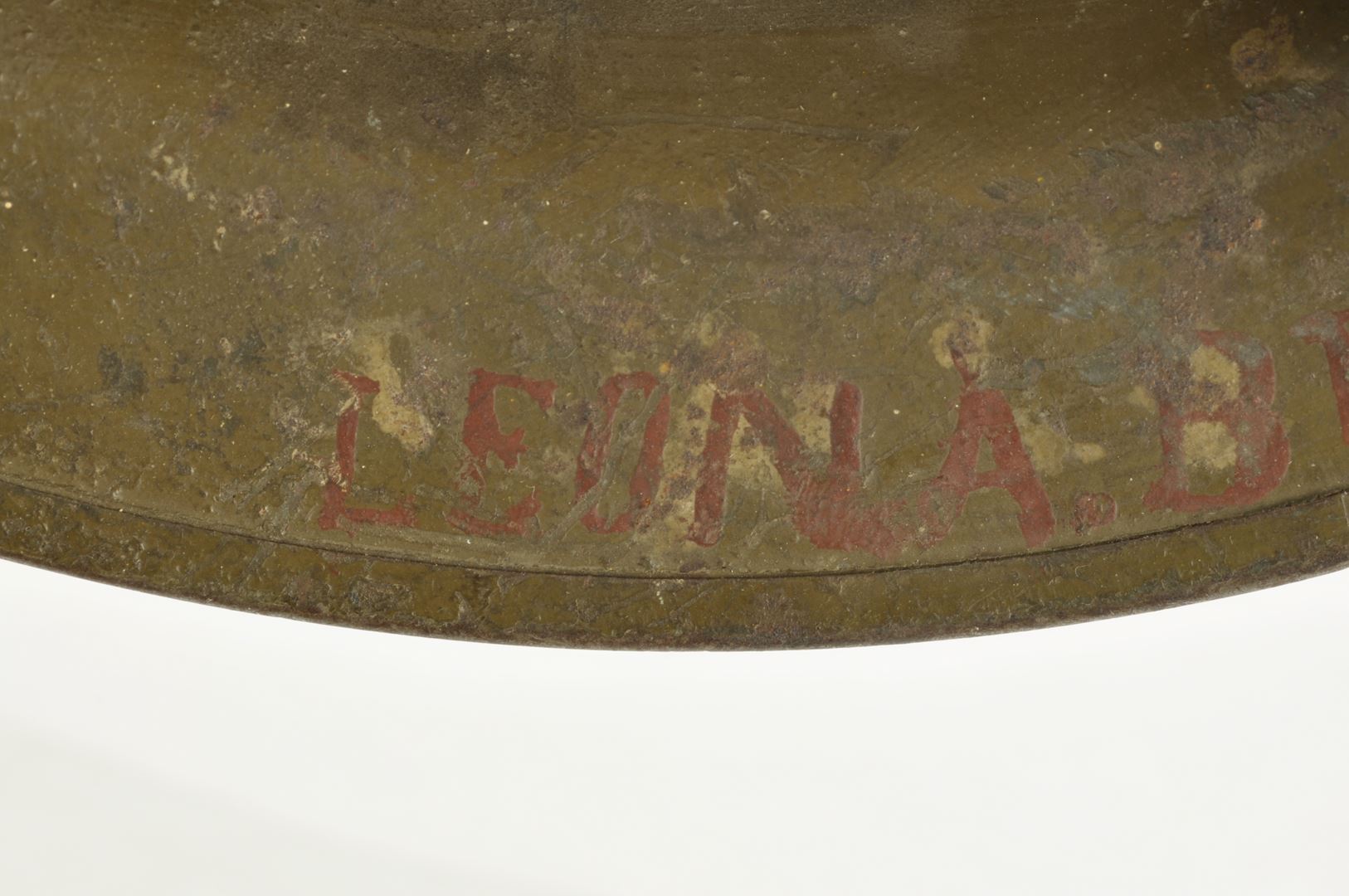 Casque US 17  78th infantry division / Nominatif et identifié