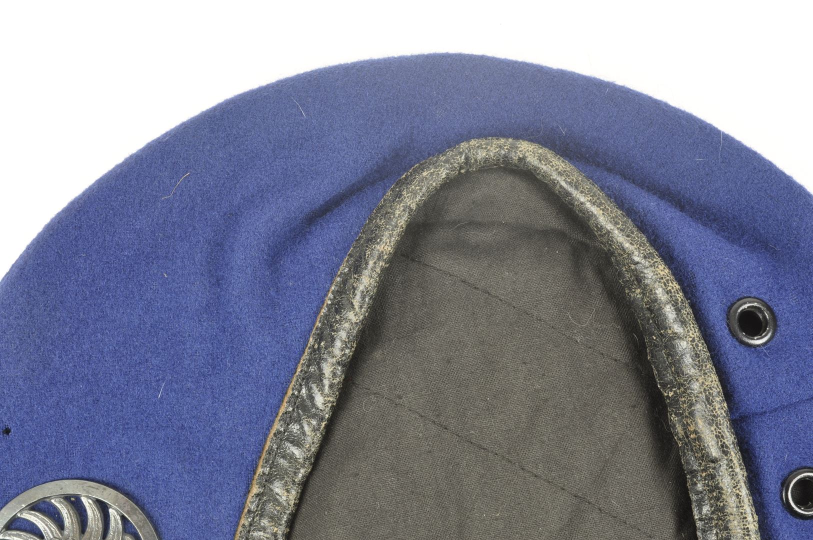 Béret bleu Roy Réglementaire en 3 parties / Parachutistes métropolitains