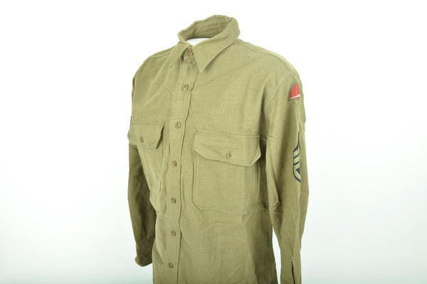 Chemise "moutarde" nominative / 78th Infantry Division