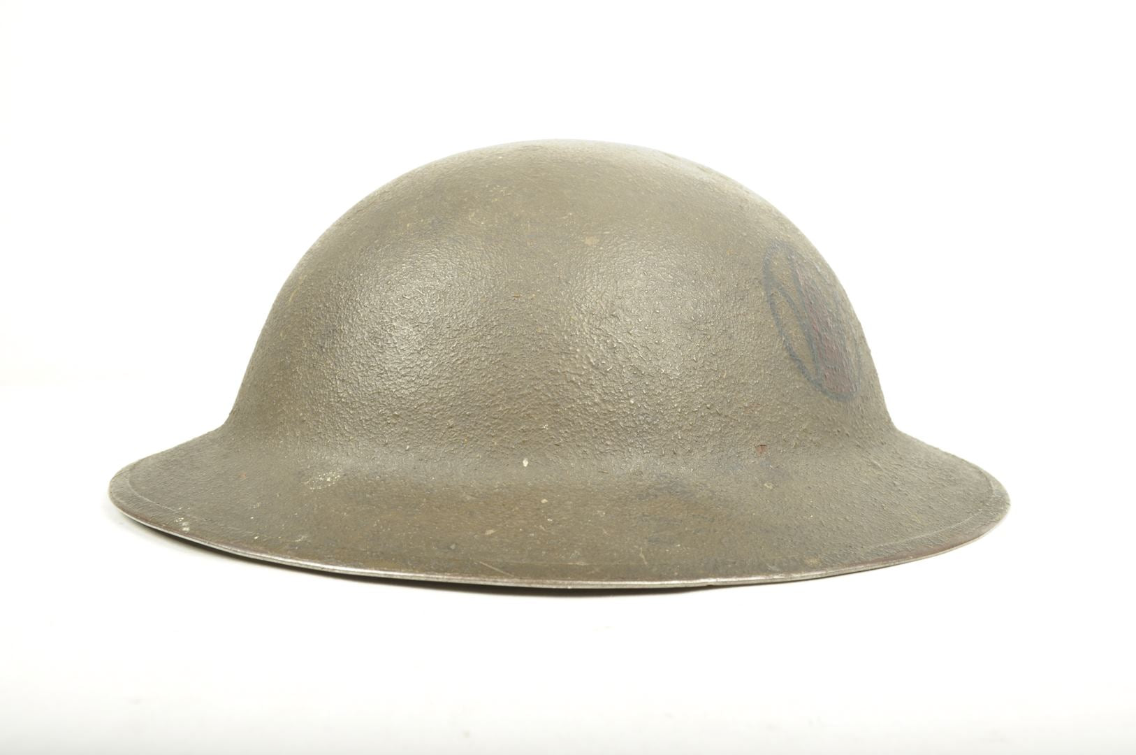 Casque US 17 / double insignes 89th Division Artillery Headquarters