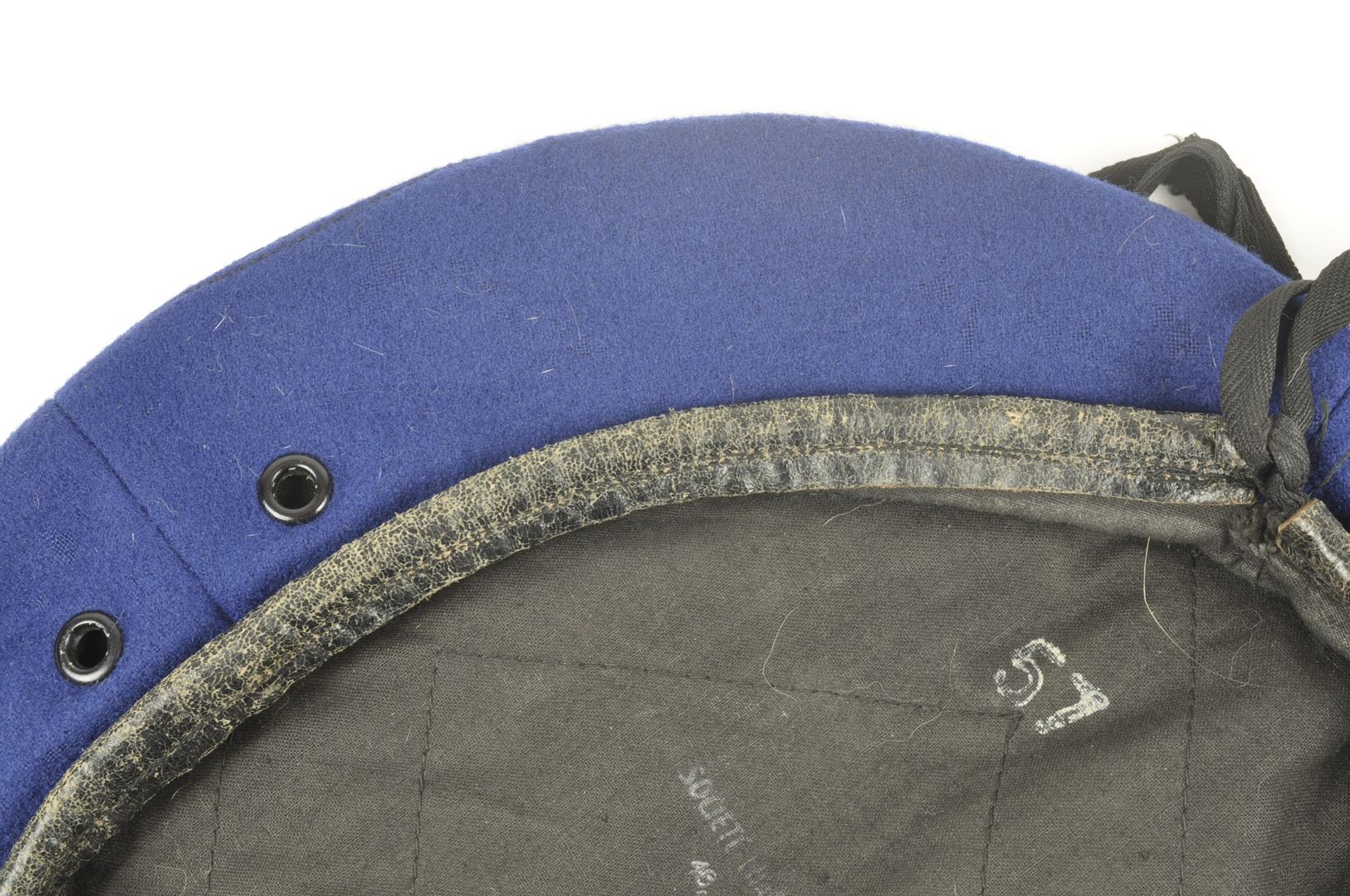 Béret bleu Roy Réglementaire en 3 parties / Parachutistes métropolitains