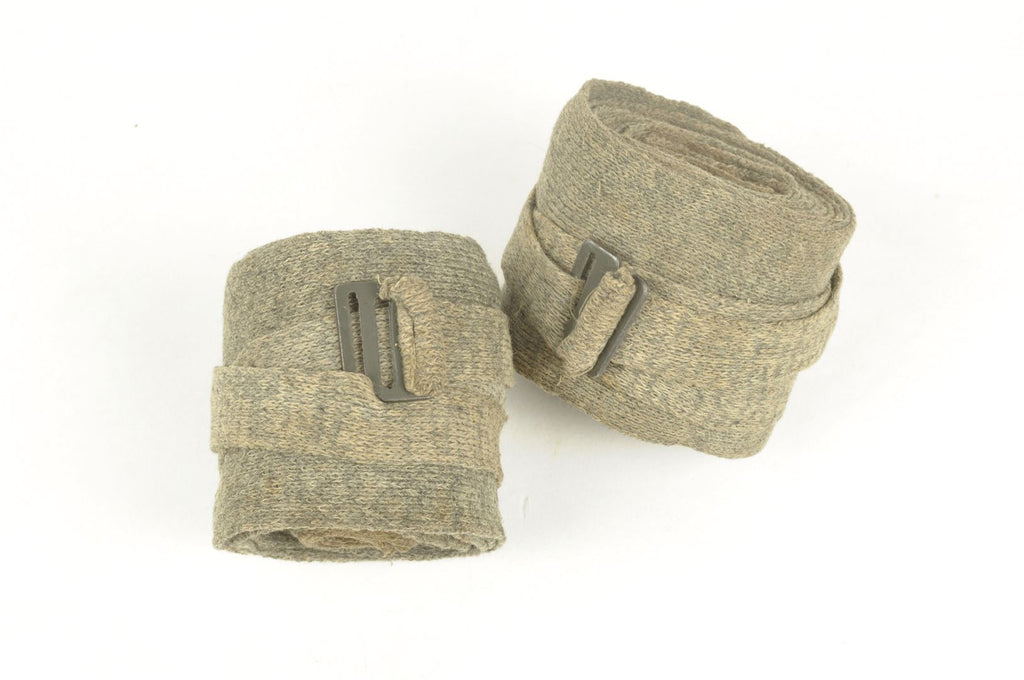 Paire de bandes molletières Allemandes "Troupe"