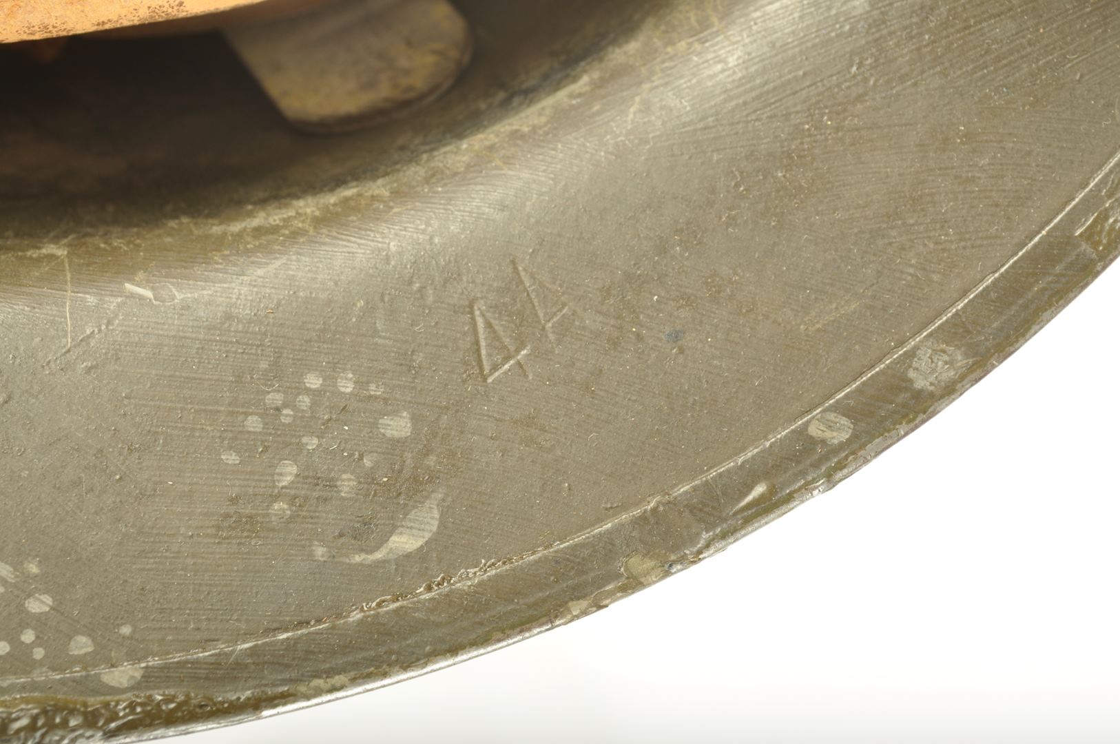 Casque US 17 A1 101st cavalry regiment / Nominatif et identifié