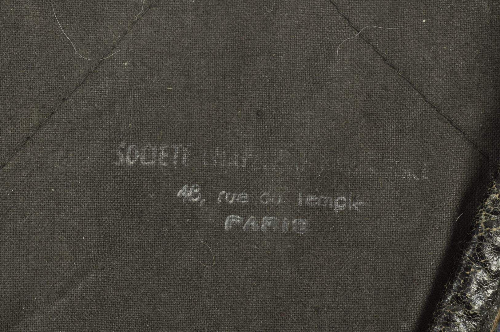 Béret bleu Roy Réglementaire en 3 parties / Parachutistes métropolitains