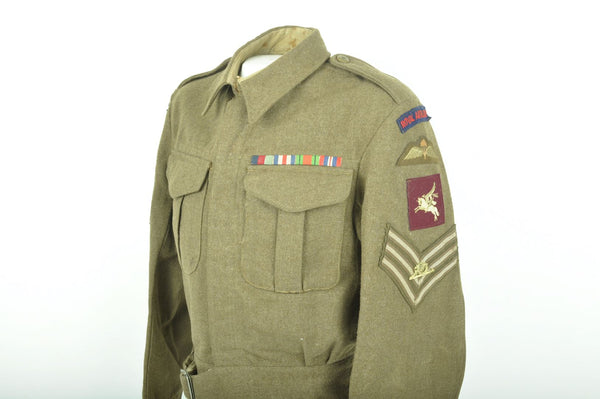 Blouson Battle Dress daté 1944 / Airborne Artillery