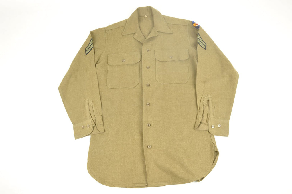 Chemise "moutarde" Air Force