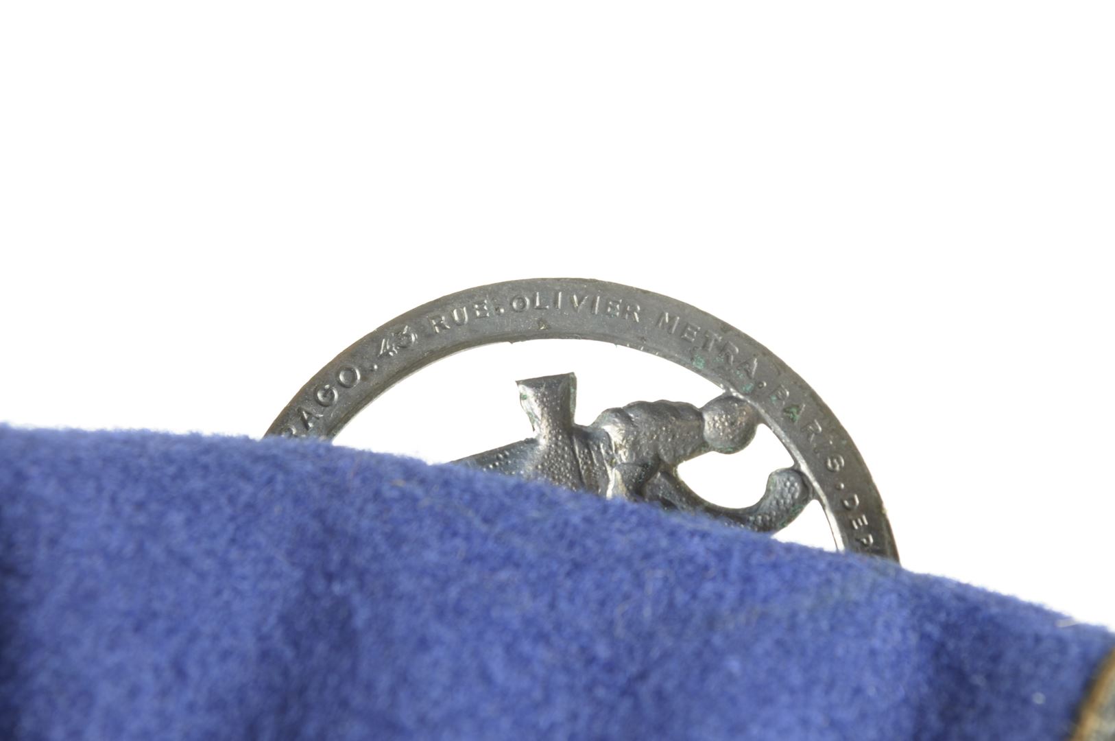 Béret bleu Roy Réglementaire en 3 parties / Parachutistes métropolitains