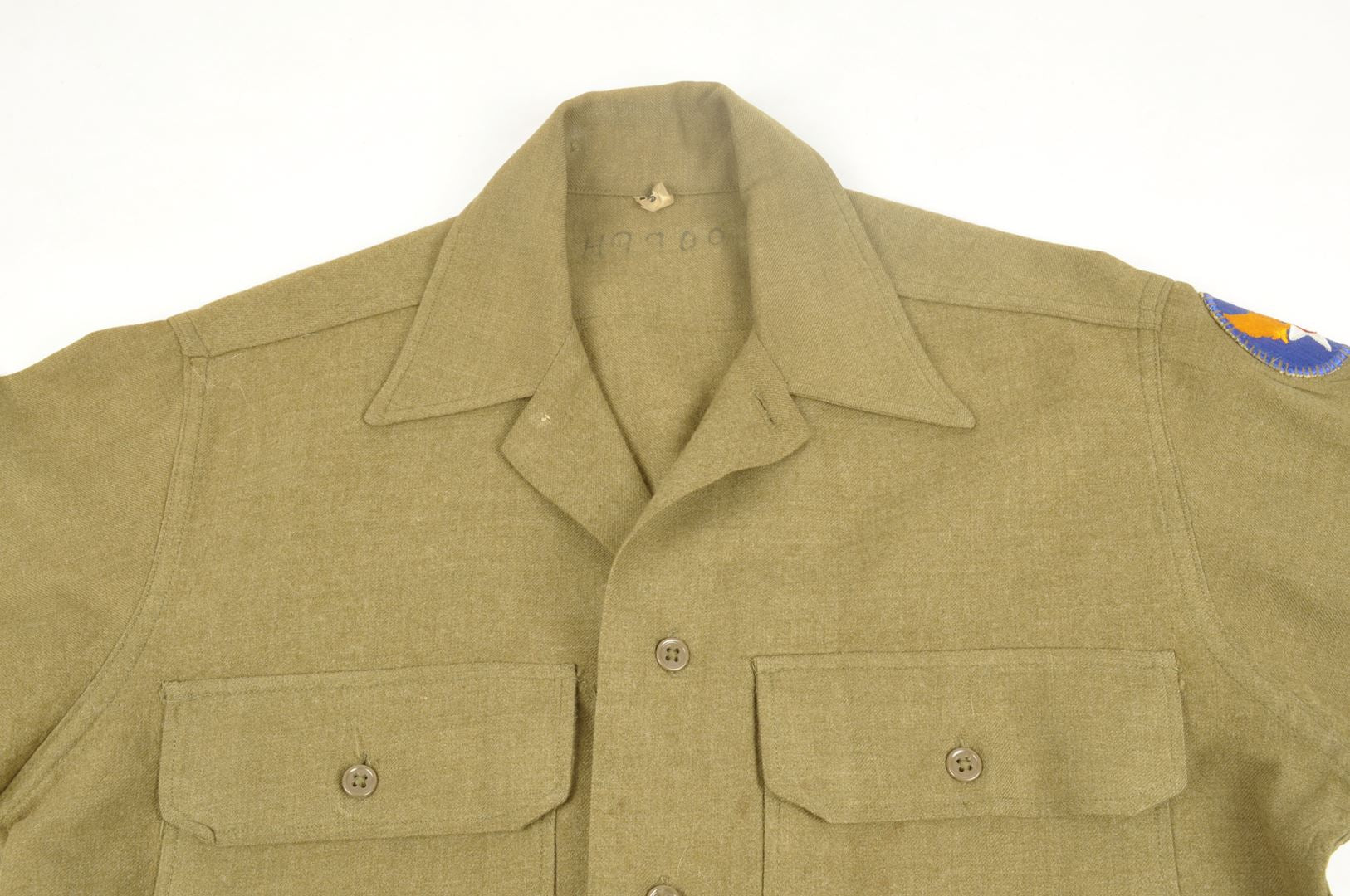 Chemise "moutarde" Air Force