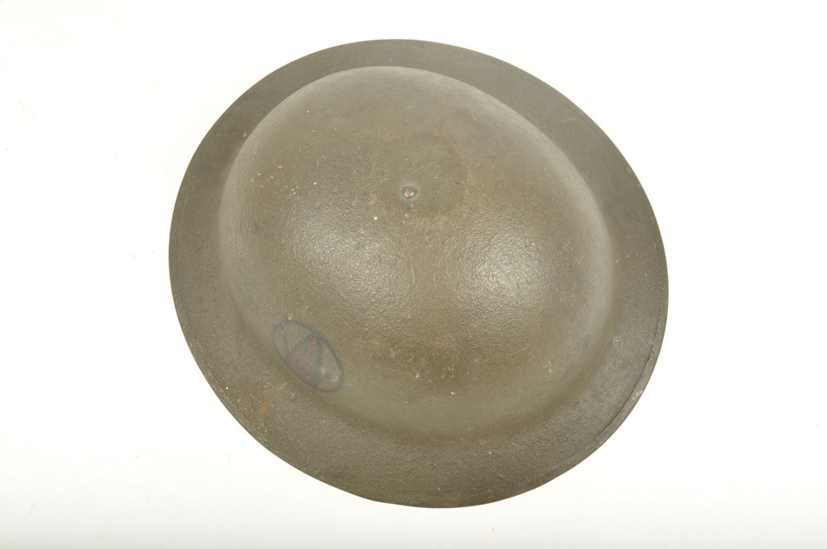 Casque US 17 / double insignes 89th Division Artillery Headquarters