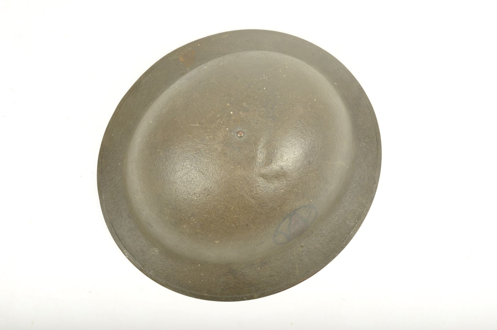 Casque US 17 / double insignes 89th Division Artillery Headquarters