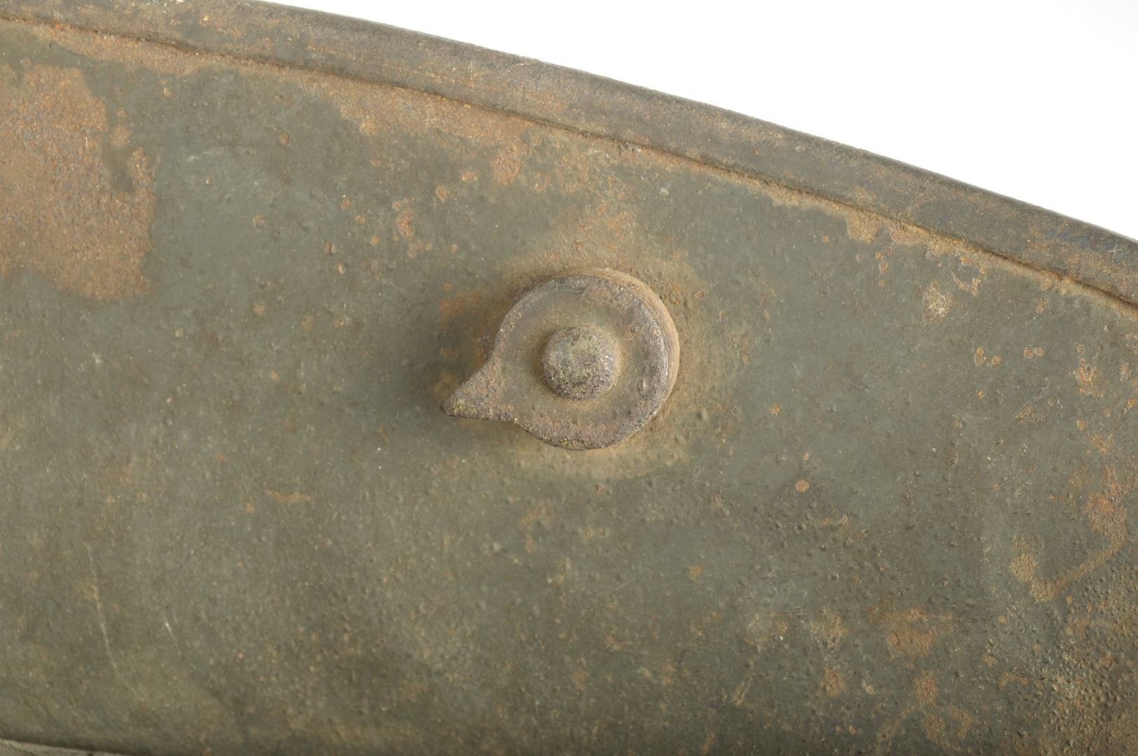 Casque Allemand modèle 1917 sorti de grenier