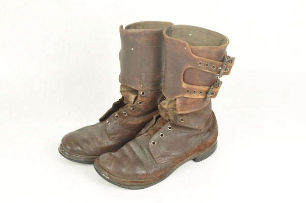 Brodequins à Jambières / Buckle Boots datés 1944