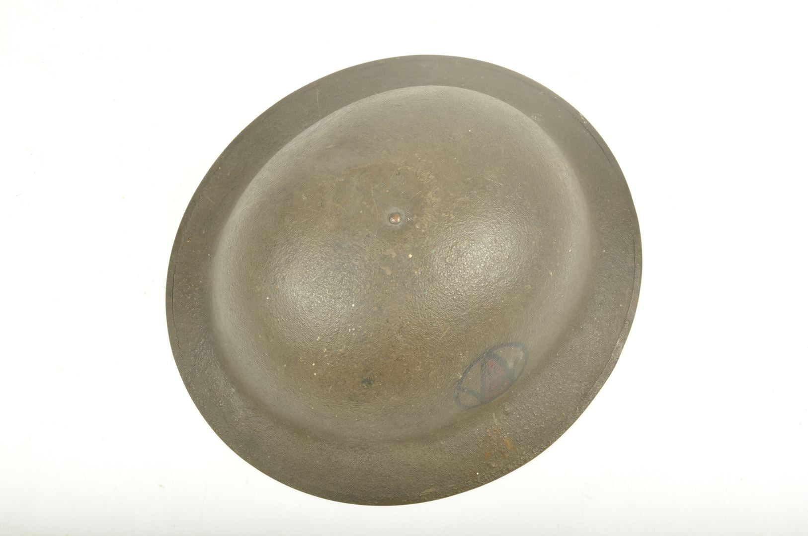 Casque US 17 / double insignes 89th Division Artillery Headquarters
