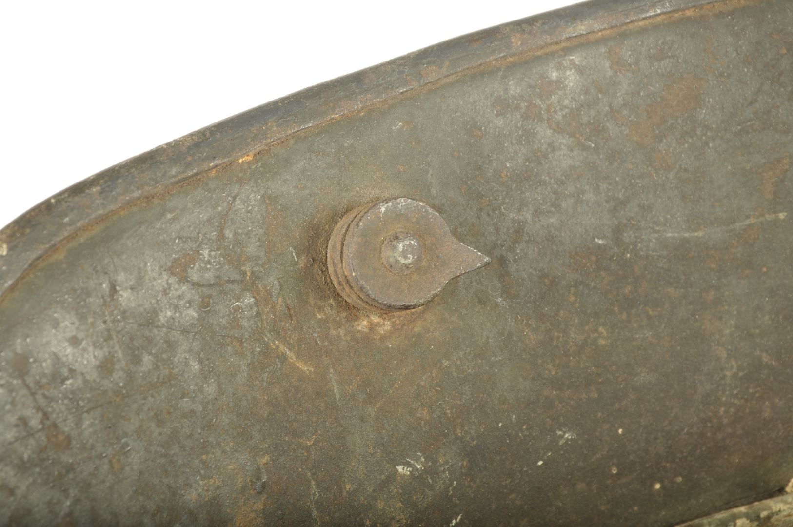 Casque Allemand modèle 1917 sorti de grenier