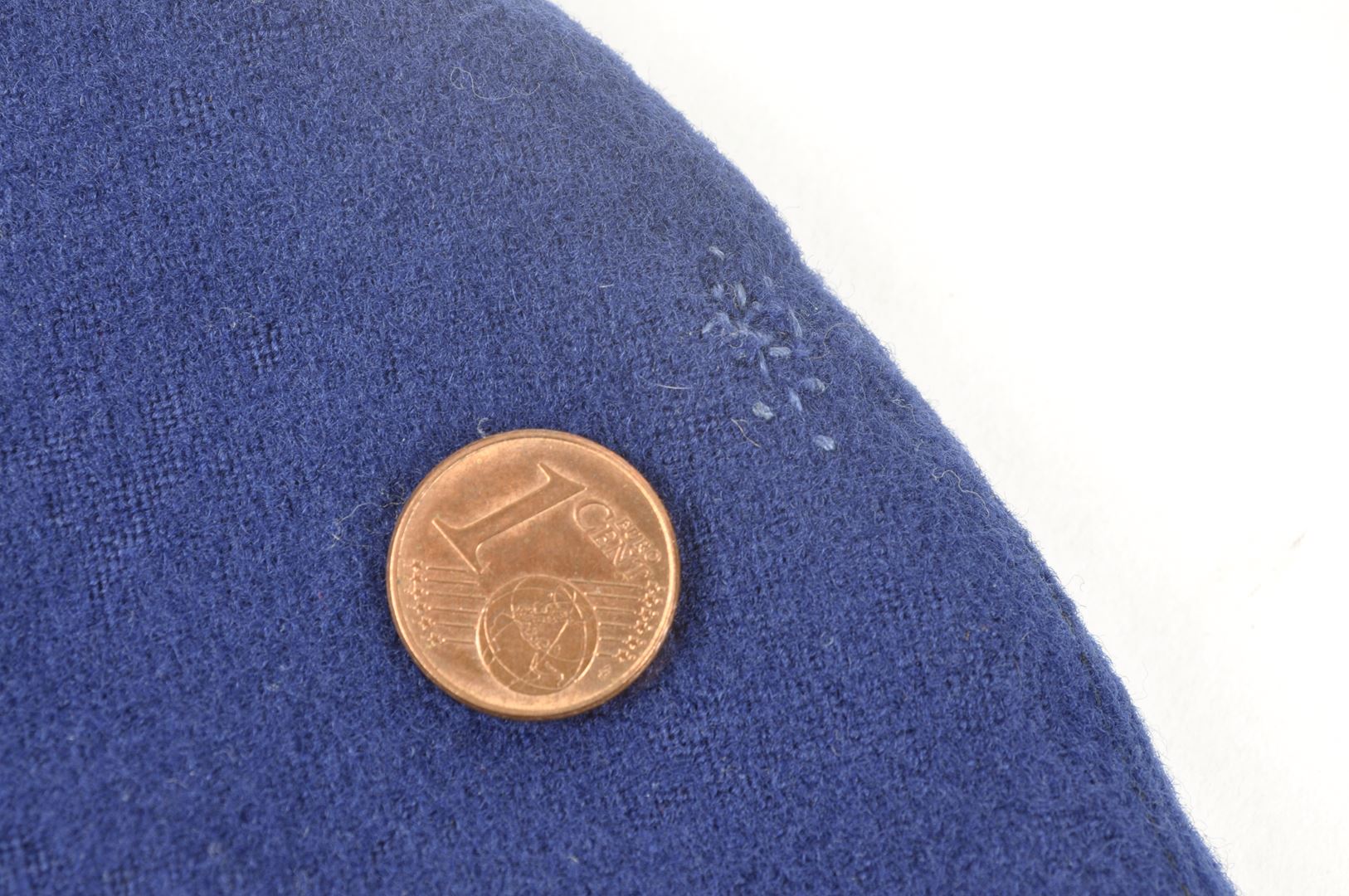 Béret bleu Roy Réglementaire en 3 parties / Parachutistes métropolitains