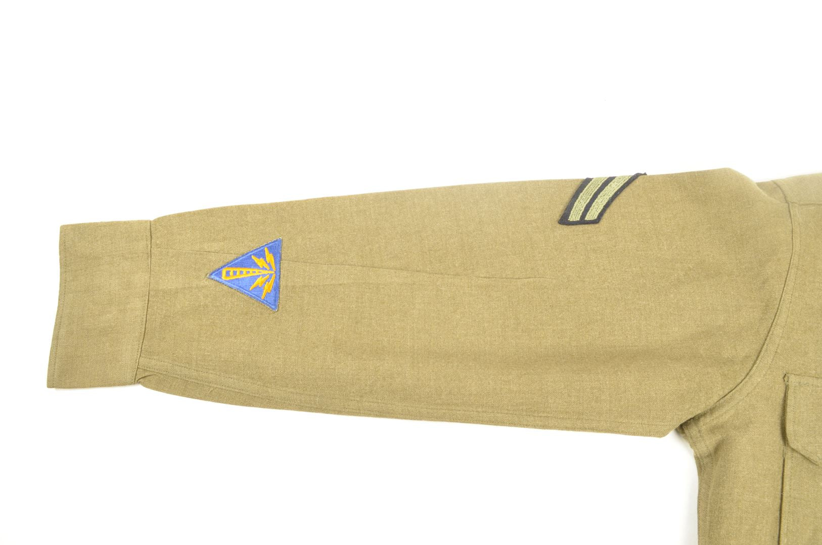 Chemise "moutarde" Air Force