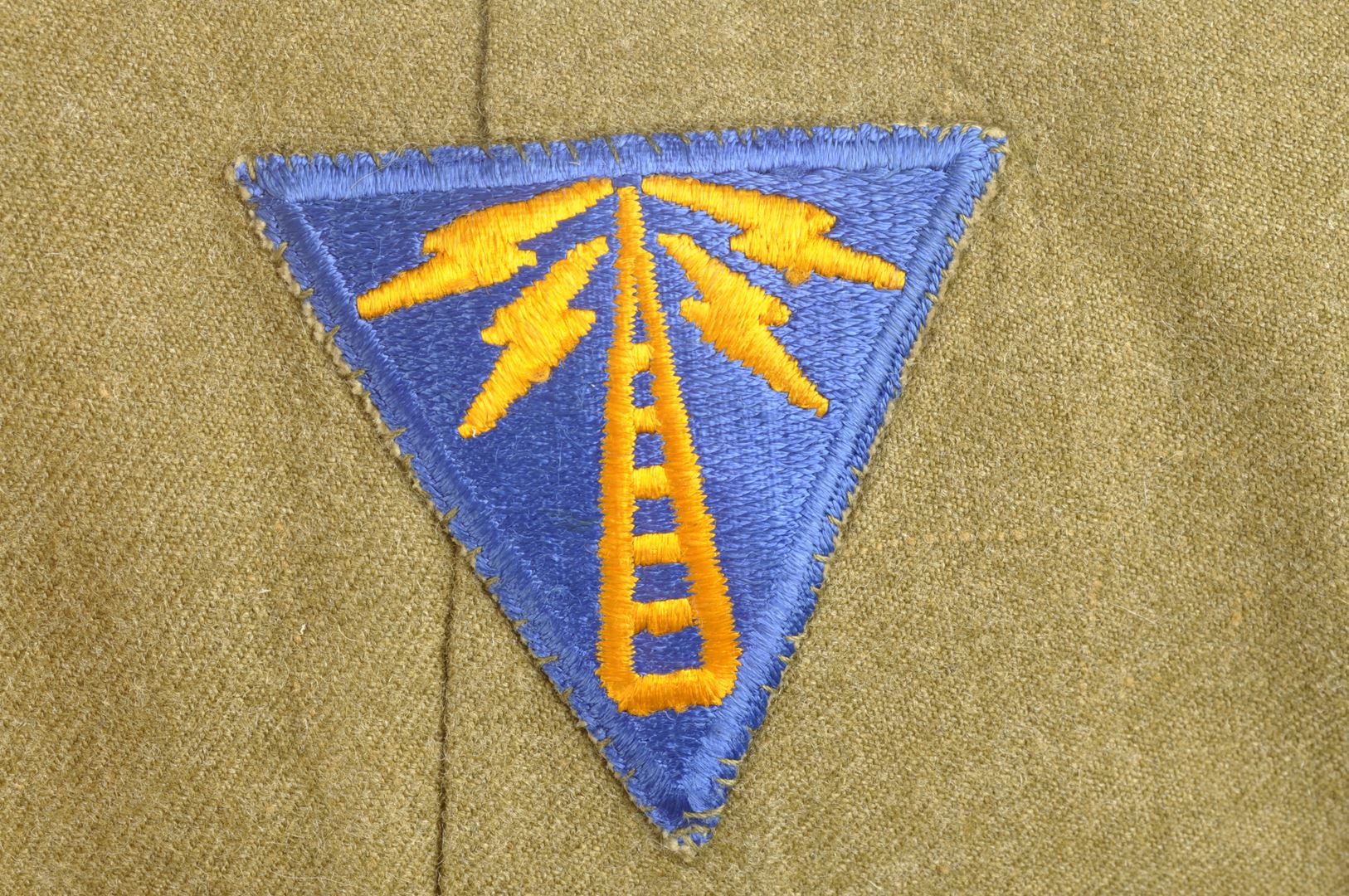 Chemise "moutarde" Air Force