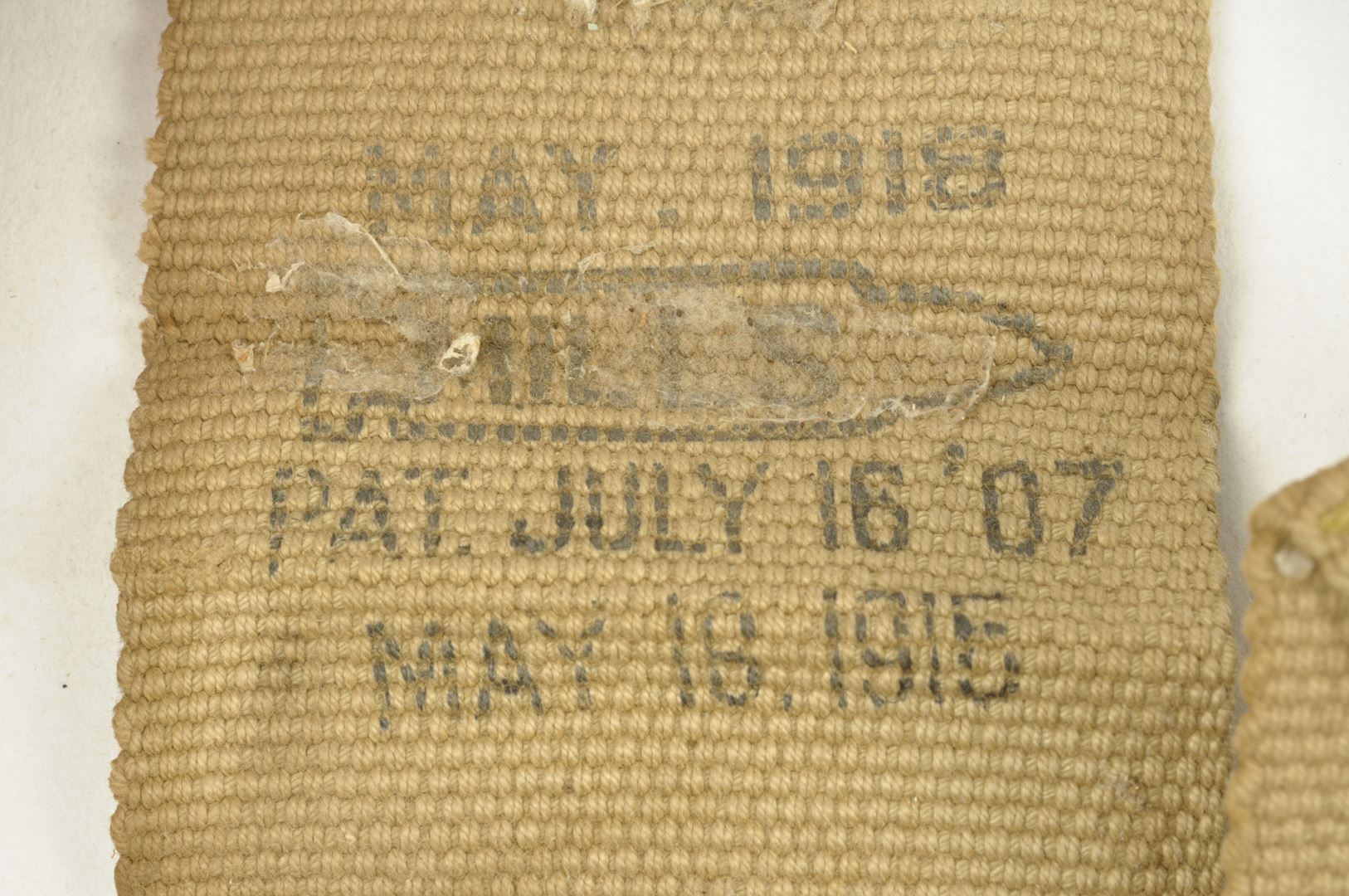 Ceinturon M 1910 / MILLS 1918