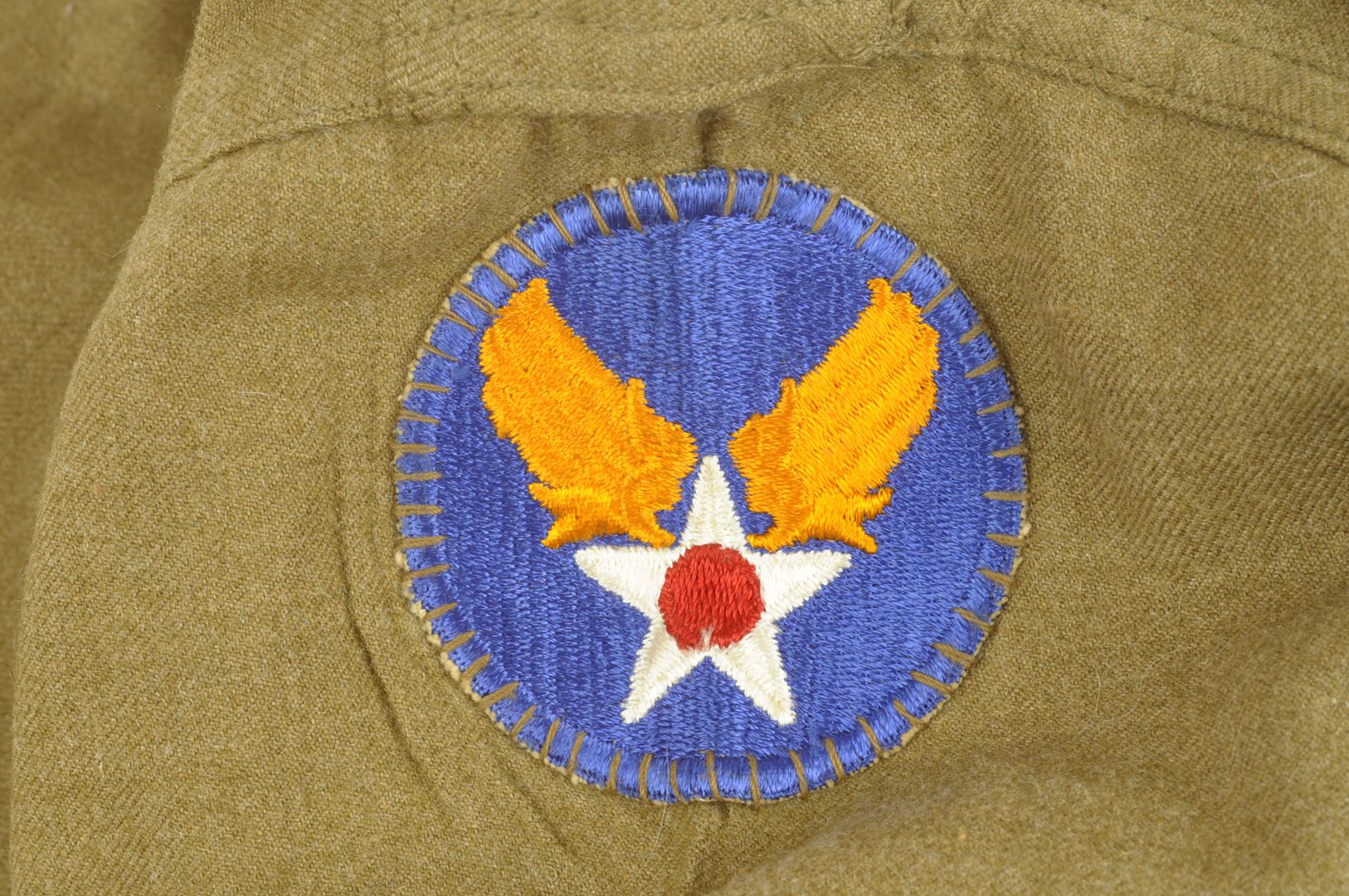 Chemise "moutarde" Air Force