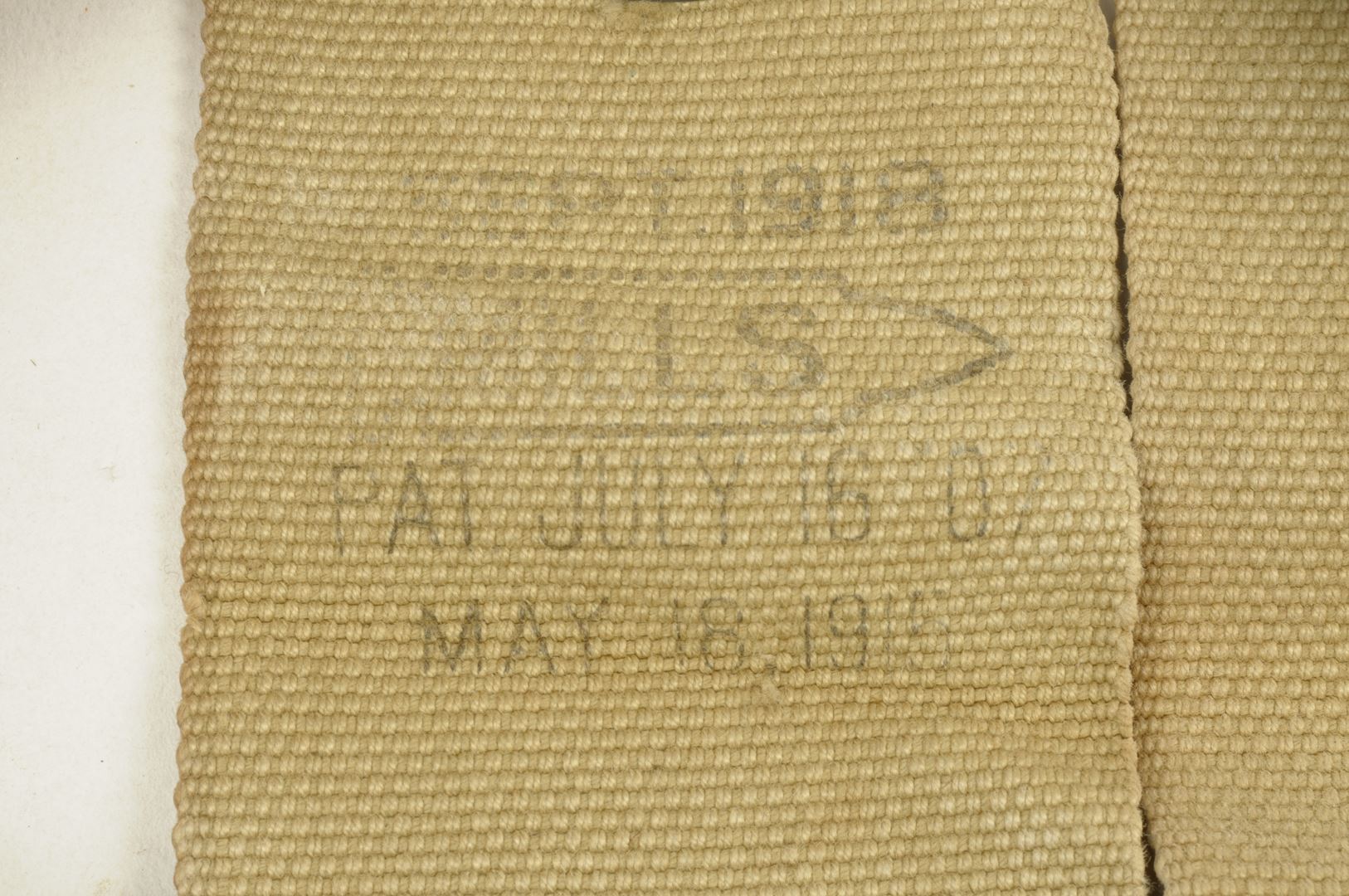 Ceinturon MILLS 1918 identifié / USMC 3rd Division 1942