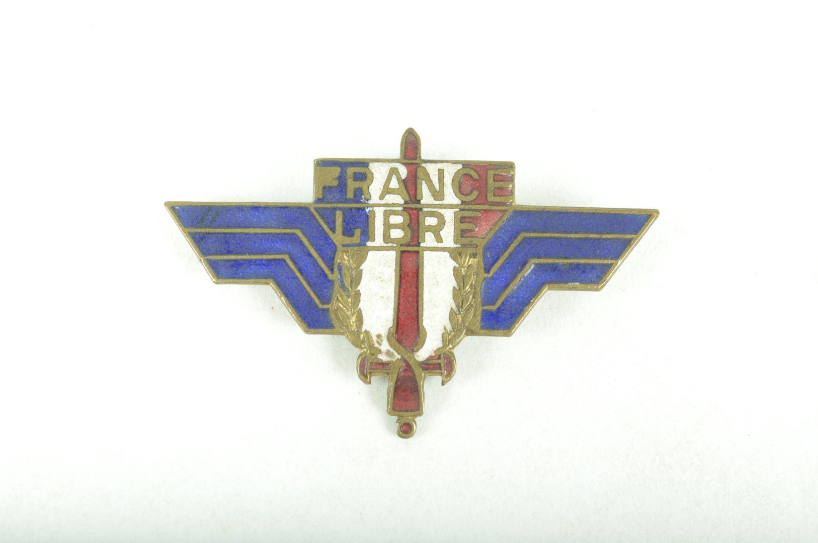 Insigne France Libre numéroté  / fabrication Anglaise