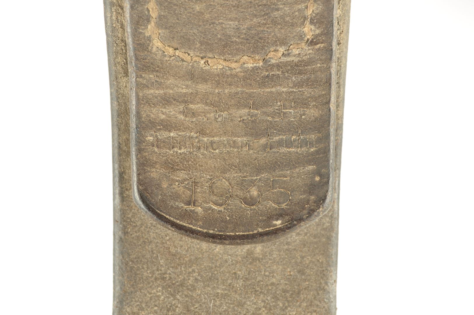 Cuir de ceinturon Allemand REICHSWEHR daté 1935