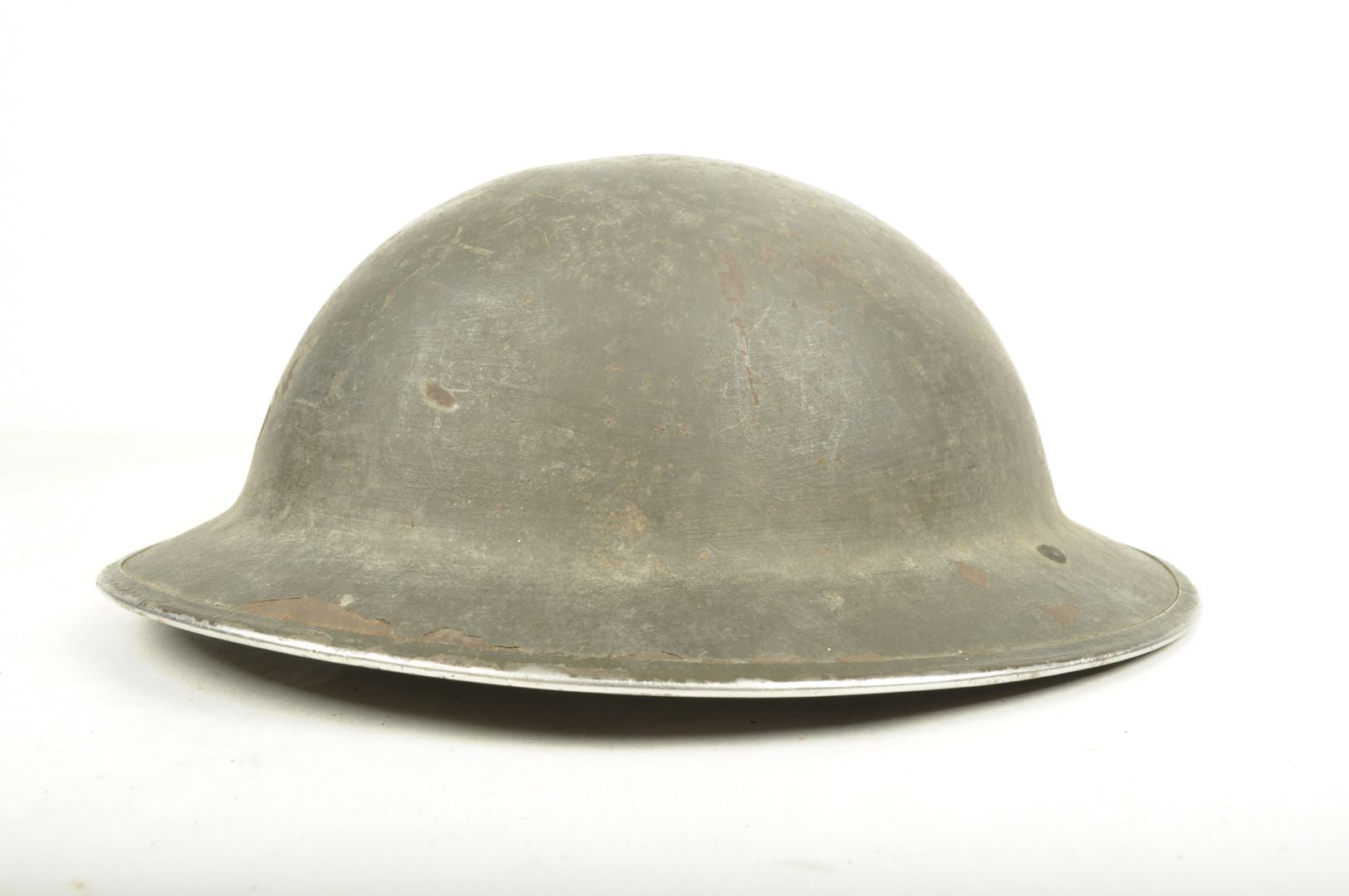 Casque Britannique MKII daté 1940 Nominatif / Pont-Audemer