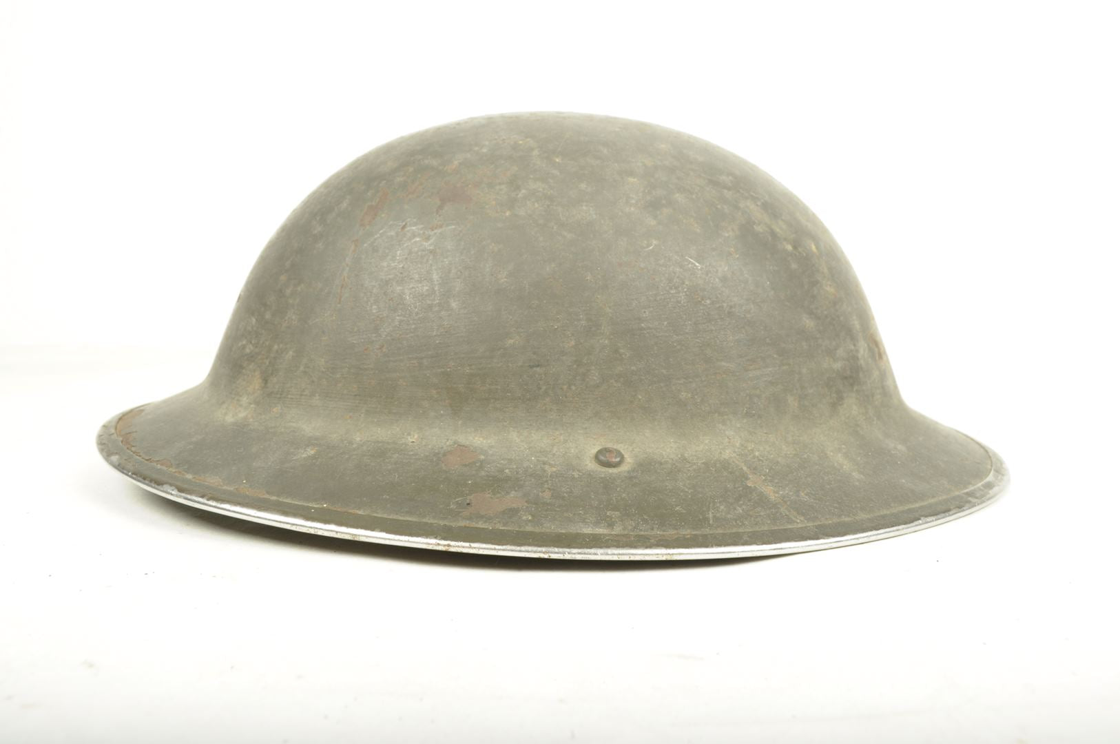 Casque Britannique MKII daté 1940 Nominatif / Pont-Audemer