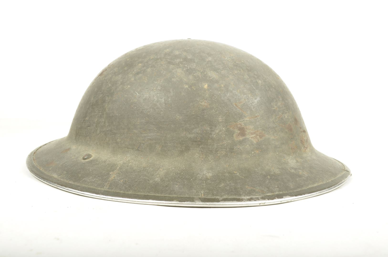 Casque Britannique MKII daté 1940 Nominatif / Pont-Audemer