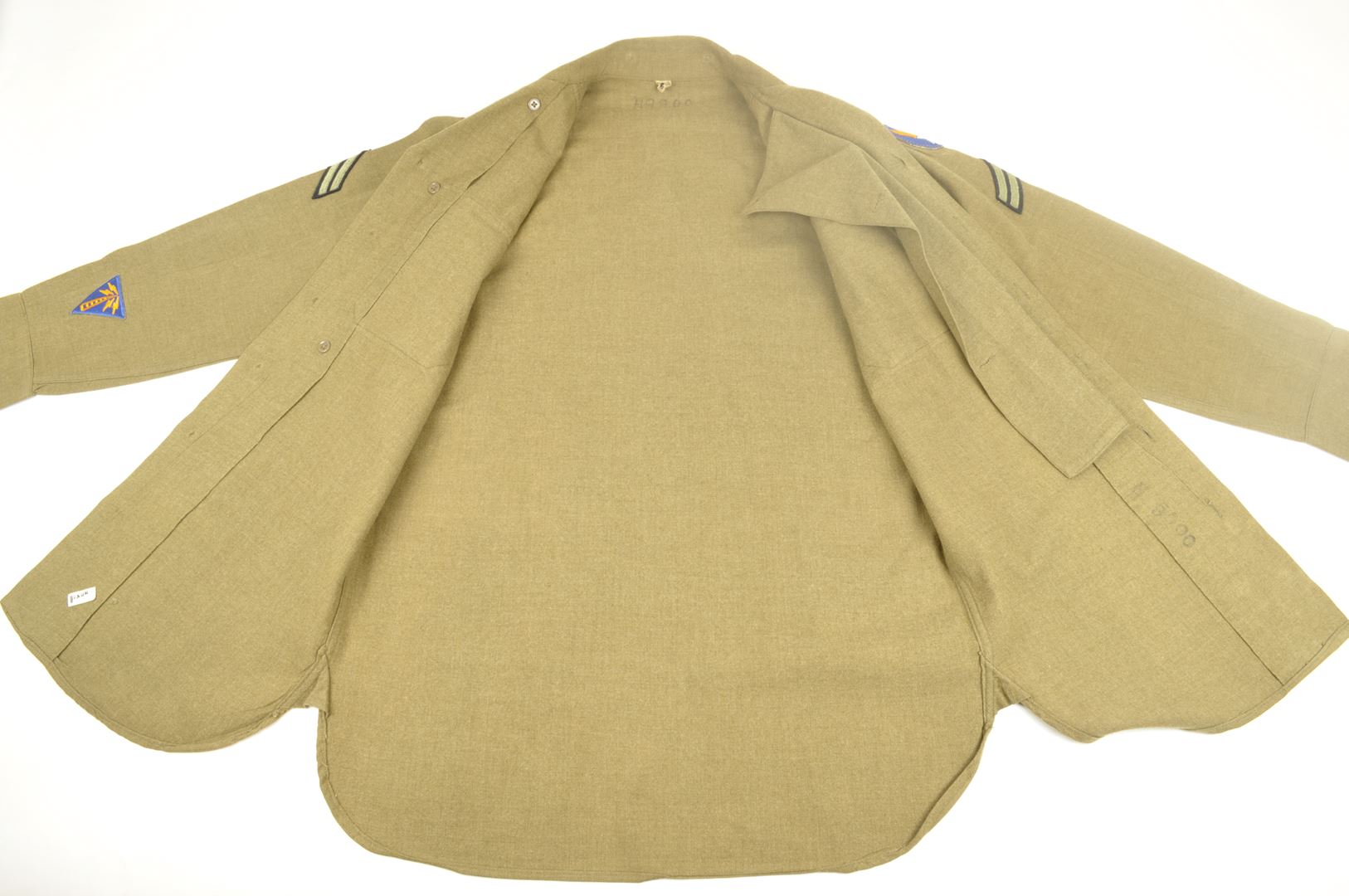 Chemise "moutarde" Air Force