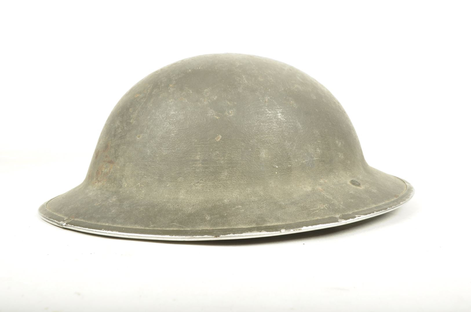 Casque Britannique MKII daté 1940 Nominatif / Pont-Audemer