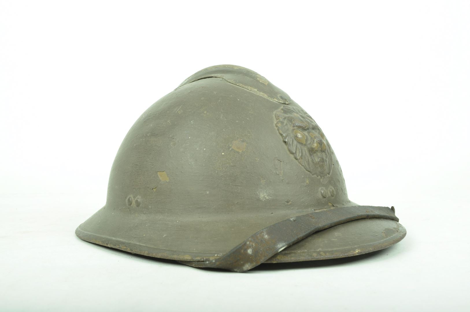 Casque modèle 1931 Belge / 3ième Chasseurs