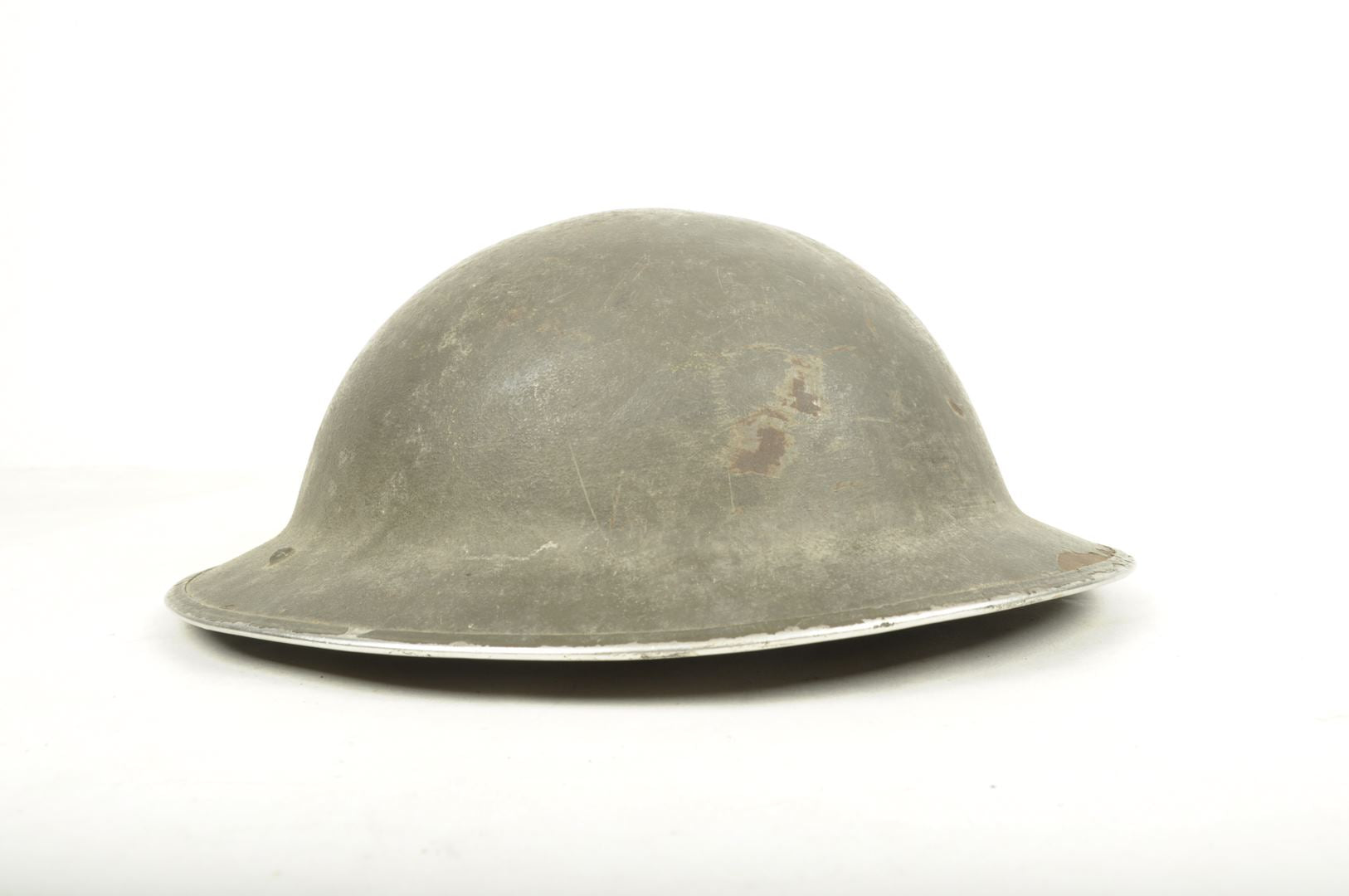 Casque Britannique MKII daté 1940 Nominatif / Pont-Audemer