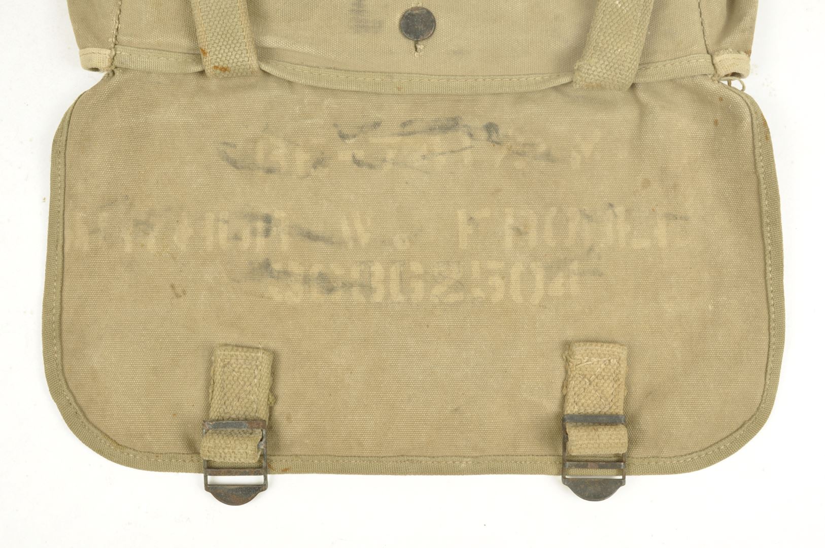 Musette "terrain" M36 datée 1942 / Nominative
