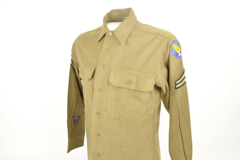 Chemise "moutarde" Air Force