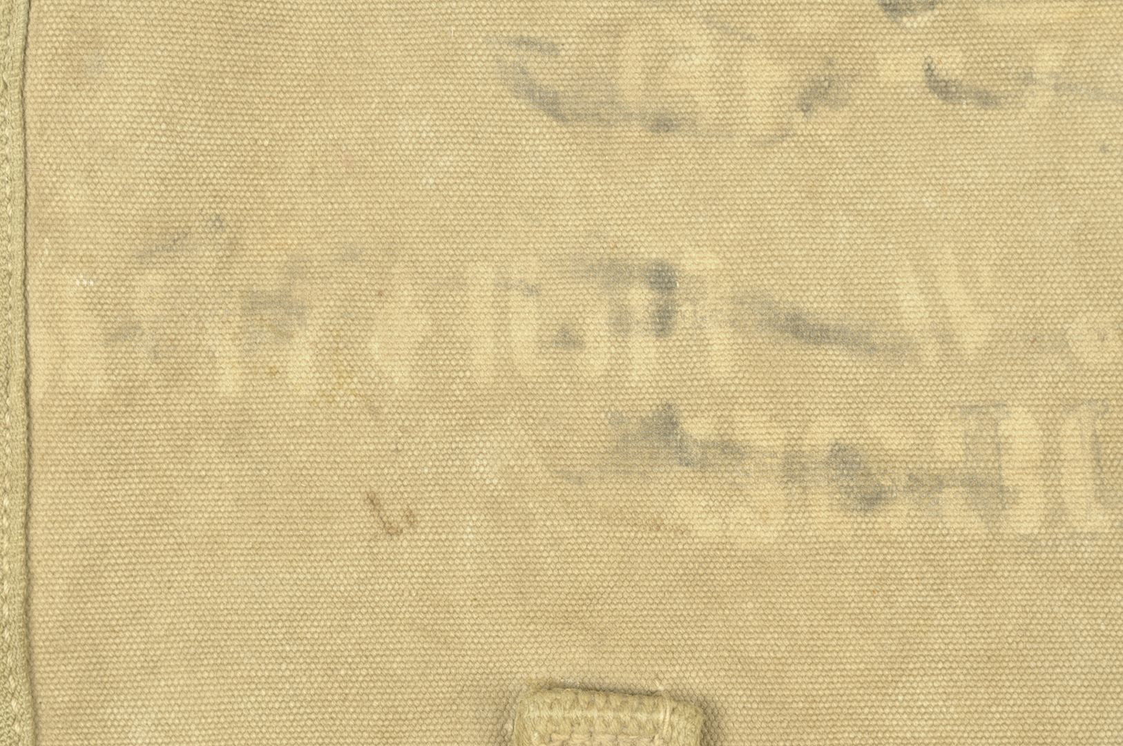Musette "terrain" M36 datée 1942 / Nominative