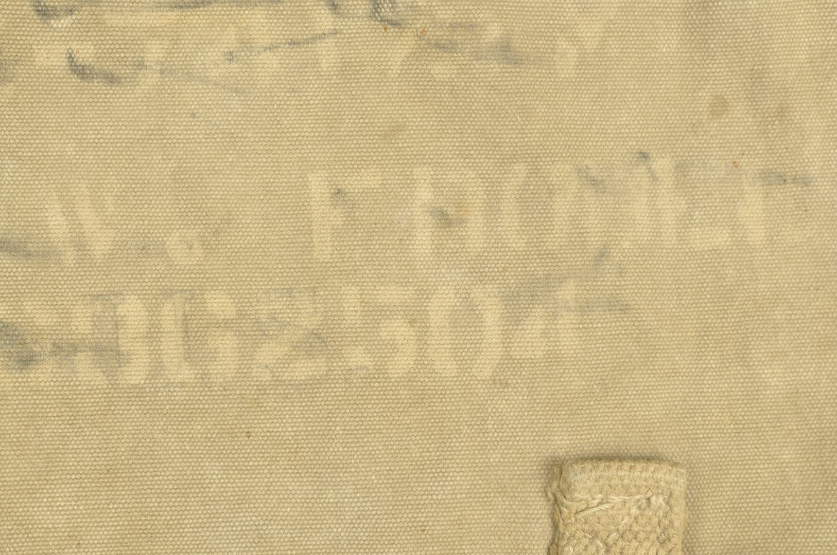 Musette "terrain" M36 datée 1942 / Nominative