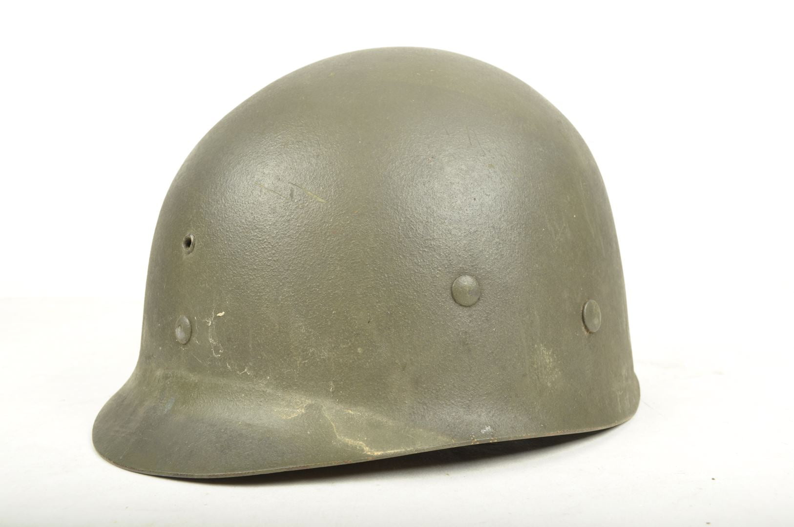 Casque US M1 SCHLUETER de l' US NAVY / Nominatif et identifié