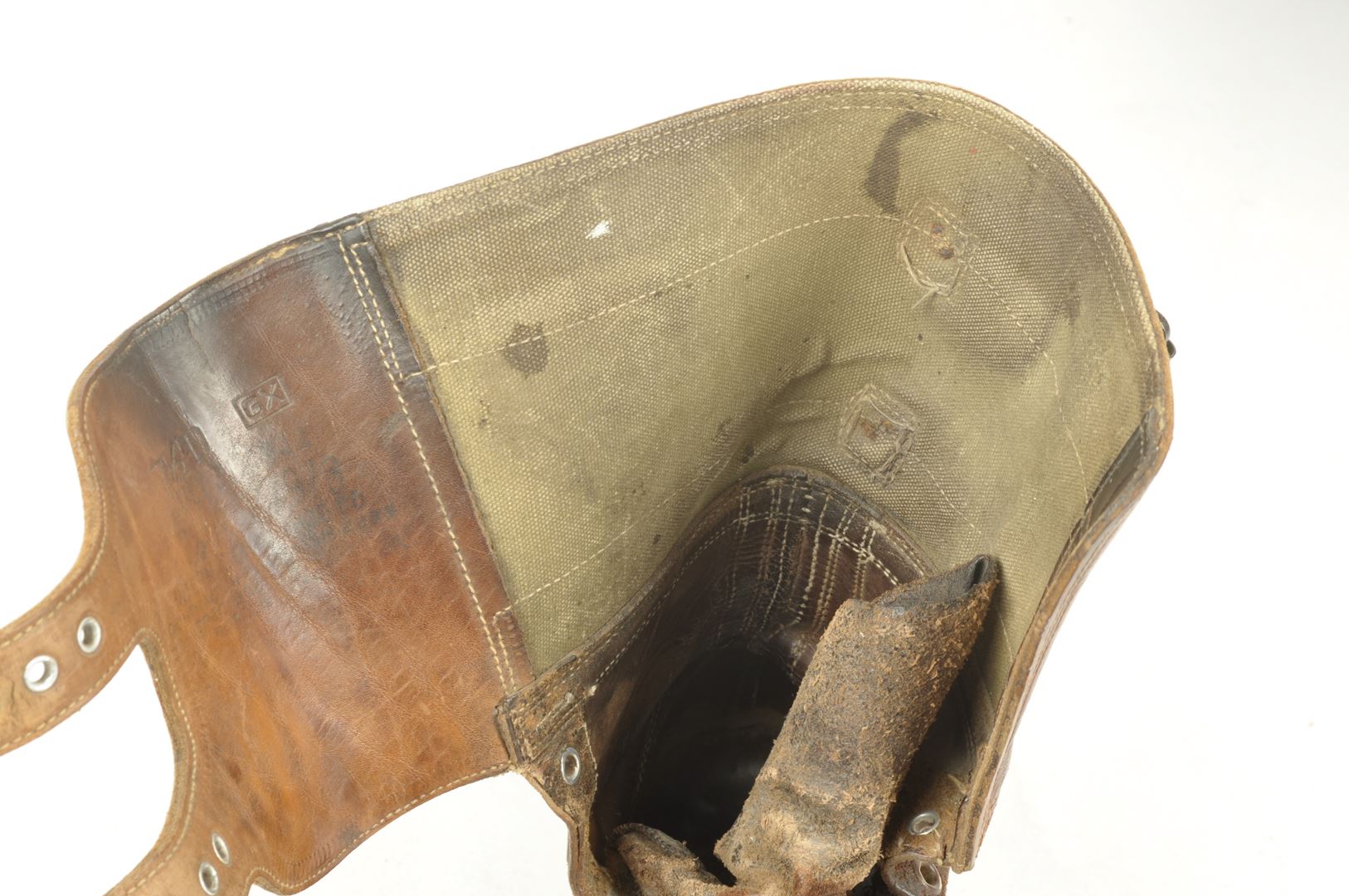 Brodequins à Jambières / Buckle Boots datés 1944