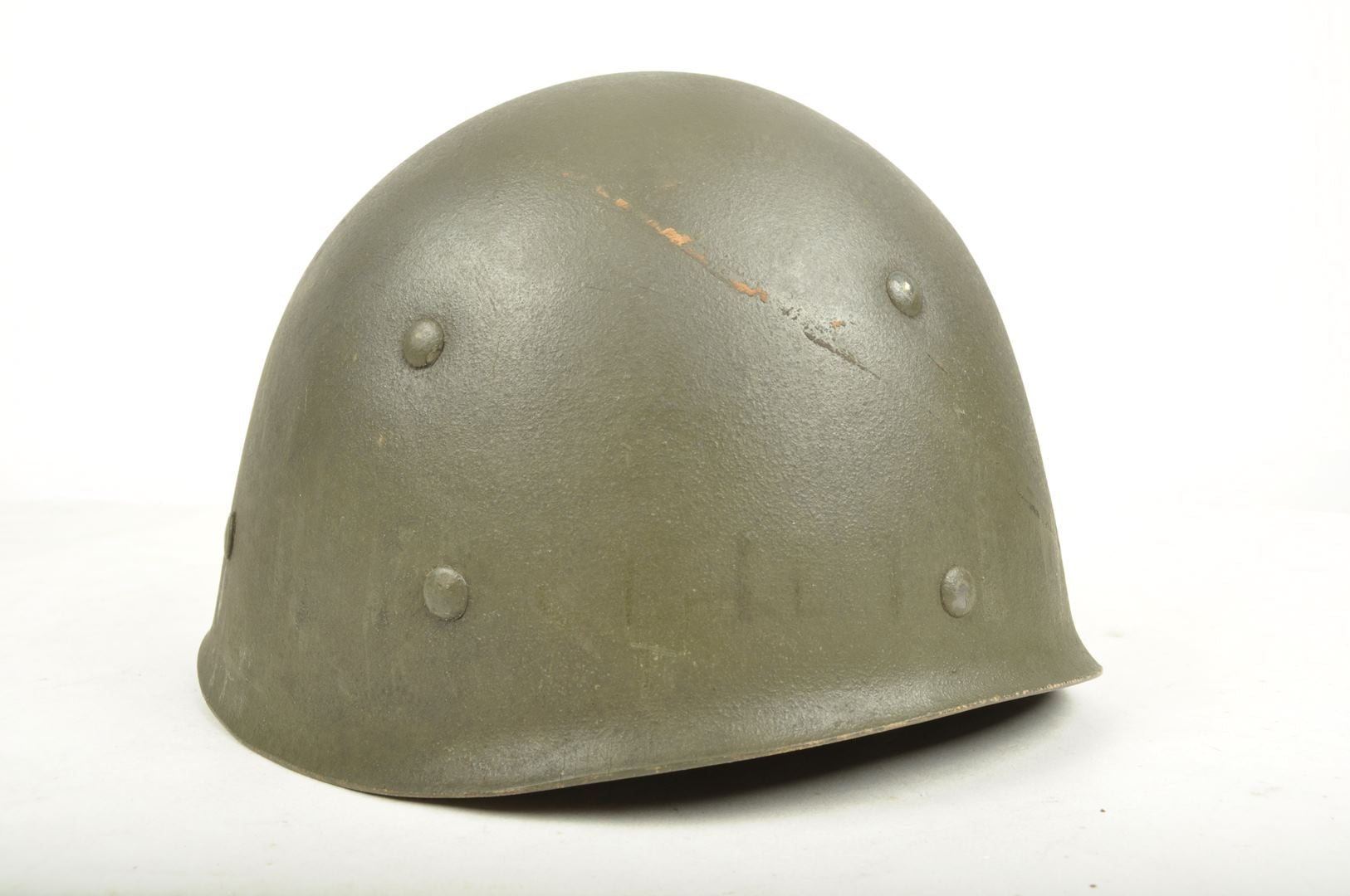Casque US M1 SCHLUETER de l' US NAVY / Nominatif et identifié