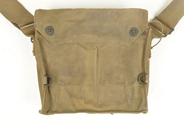 Sacoche Masque à Gaz US nominative et identifiée / 330th Field Artillery Regiment
