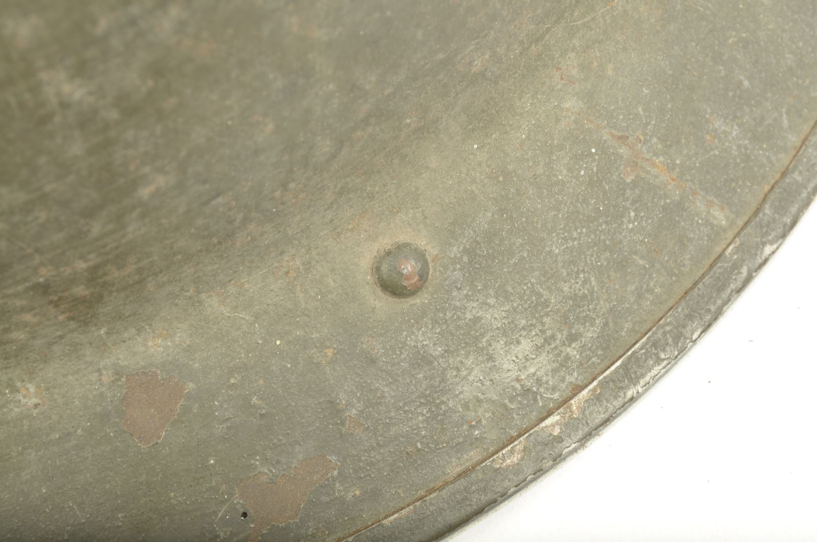 Casque Britannique MKII daté 1940 Nominatif / Pont-Audemer