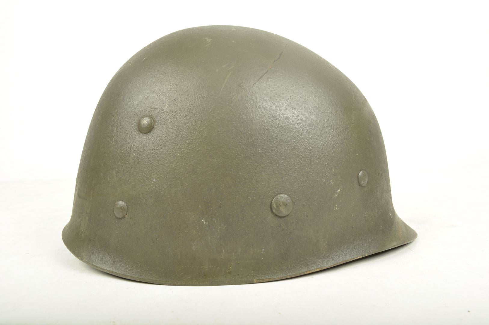 Casque US M1 SCHLUETER de l' US NAVY / Nominatif et identifié