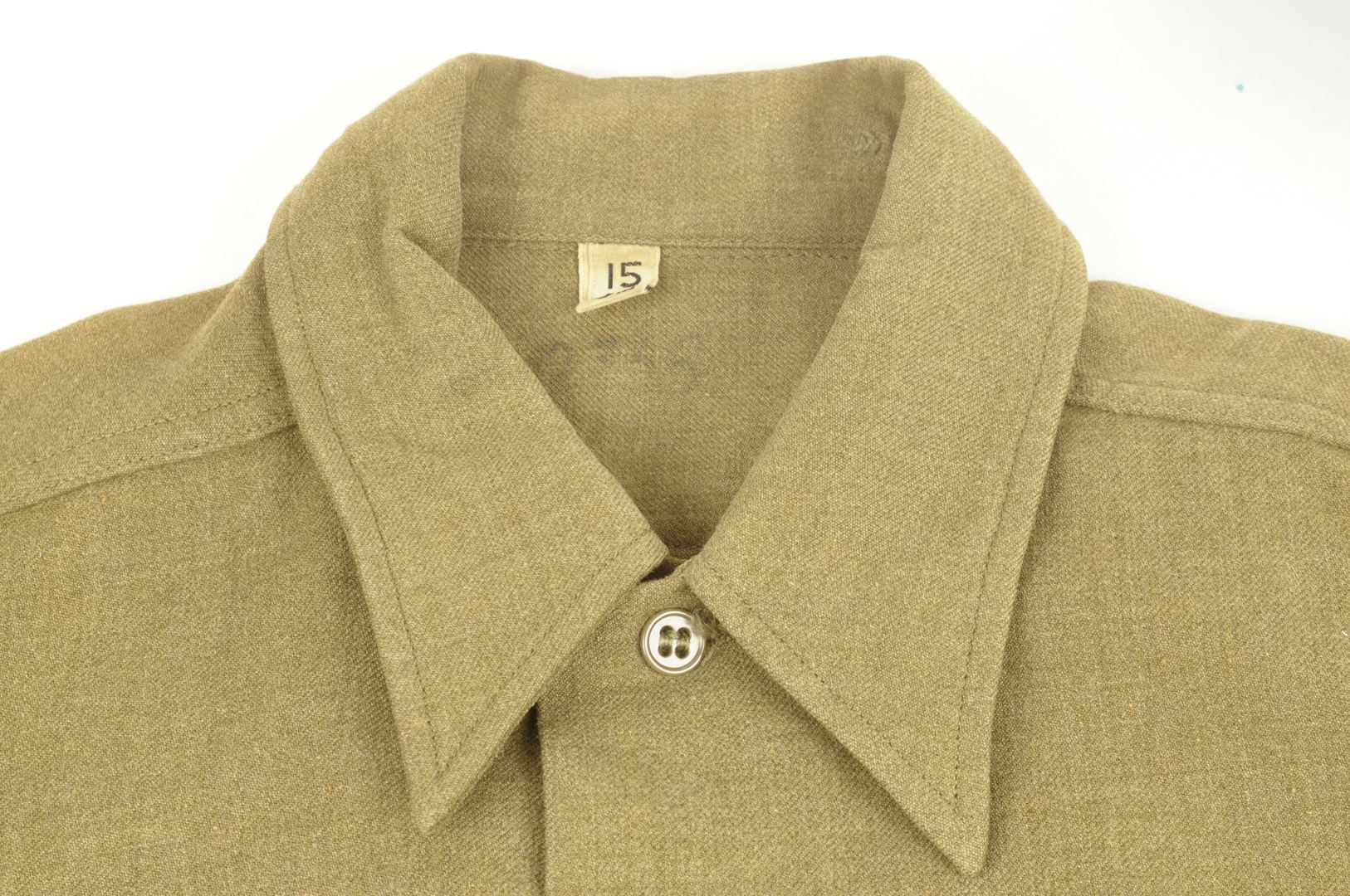 Chemise "moutarde" 103rd & 45th Infantry Division / identifiée Vosges