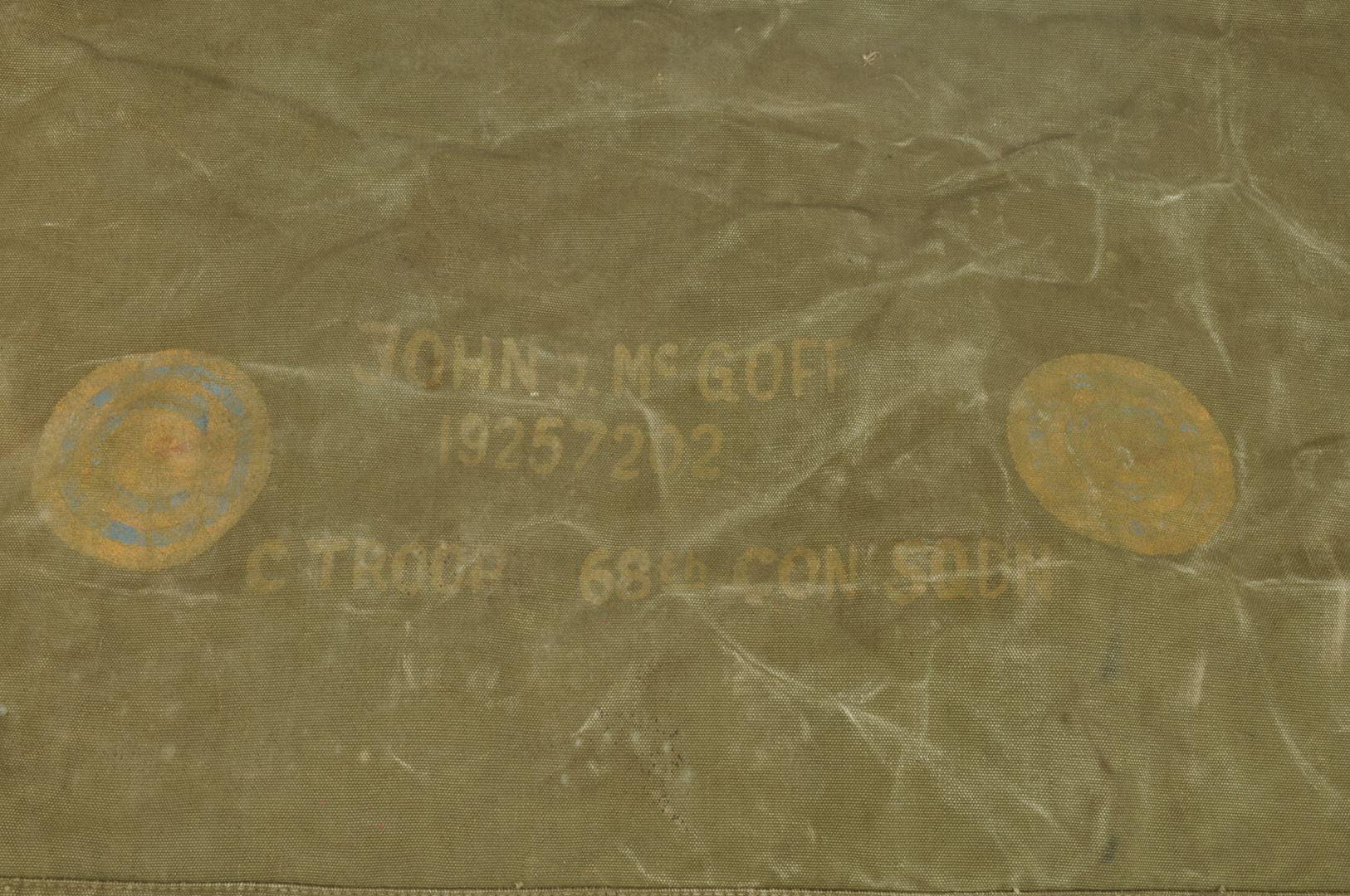 Sac paquetage Américain / Nominatif