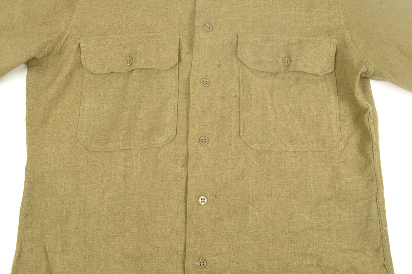 Chemise "moutarde" 103rd & 45th Infantry Division / identifiée Vosges