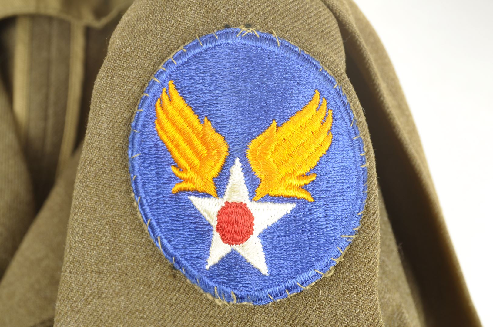 Vareuse US AIR FORCE Nominatif / Identifiée 375th Service Squadron