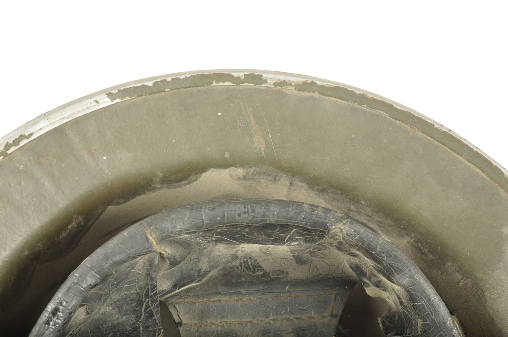 Casque Britannique MKII daté 1940 Nominatif / Pont-Audemer
