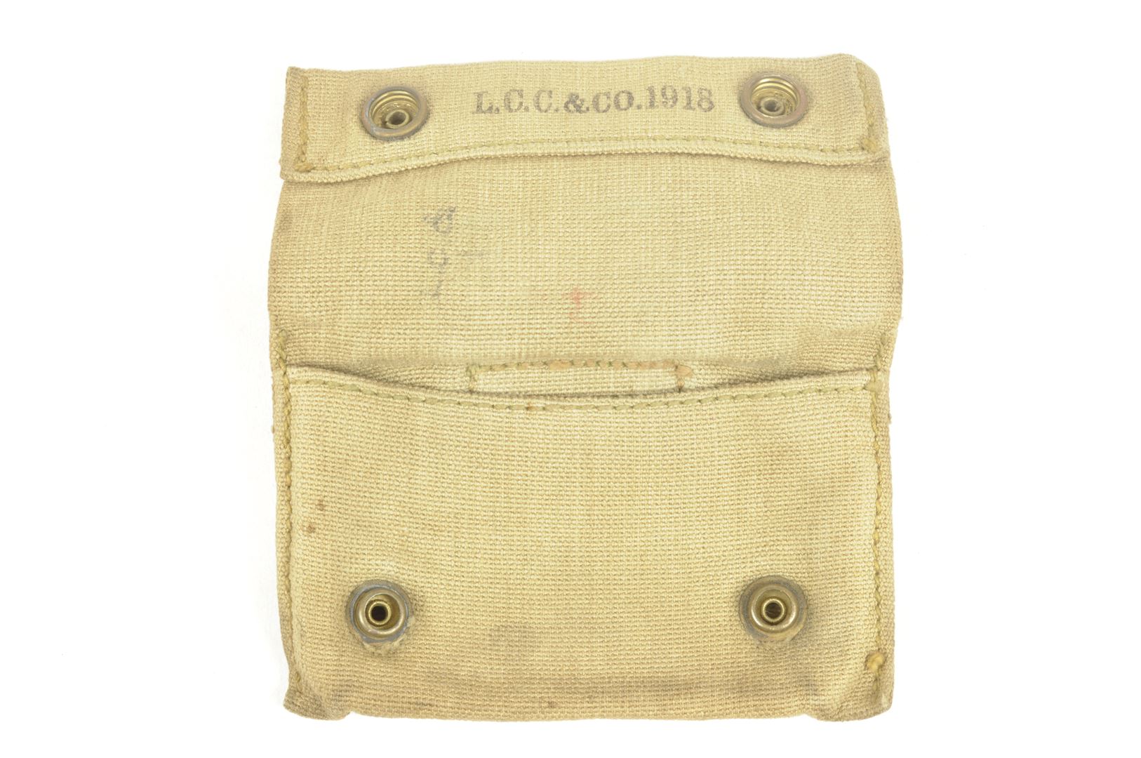 Pochette à pansement Américaine M1910 / datée 1918