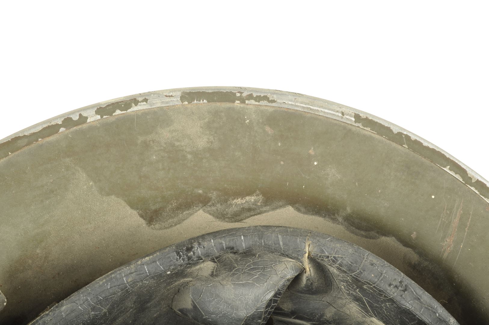 Casque Britannique MKII daté 1940 Nominatif / Pont-Audemer